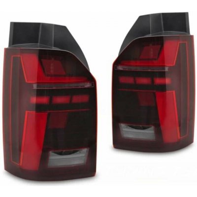 Zadní světla VW T6 15-19 / T6.1 20-24 zad.výklopné dveře, červená LED SEQ – Hledejceny.cz
