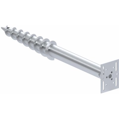 Zemní šroub/zemní vrut - stavební - žárový pozink, 1000mm – Hledejceny.cz