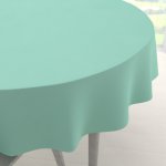Biante Teflonový kulatý ubrus - Paris TF-052 Mintový Ø 120 cm – Zboží Dáma