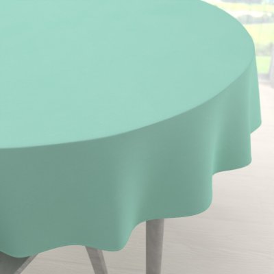 Biante Teflonový kulatý ubrus - Paris TF-052 Mintový Ø 120 cm – Zboží Dáma
