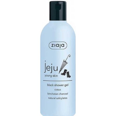 Ziaja Jeju Černé sprchové mýdlo 300 ml – Zboží Mobilmania