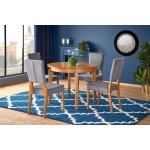 Halmar Jídelní kulatý rozkládací stůl Sorbus, medový dub – Zboží Dáma