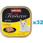 Animonda Vom Feinsten Kitten drůbeží 32 x 100 g – Hledejceny.cz
