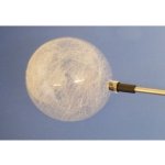 Zahradní LED solární lampa skleněné koule s barevnou změnou osvětlení – Zboží Mobilmania