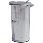 HTI Plechová popelnice 110 l, 1 mm – Zboží Mobilmania