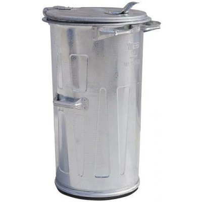 HTI Plechová popelnice 110 l, 1 mm – Zboží Mobilmania