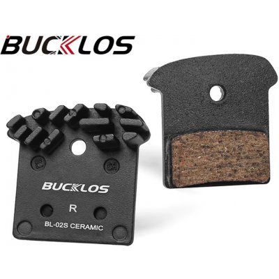 Bucklos Brzdové destičky s chladičem pro Shimano SLX/XT – Zboží Dáma