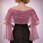 Šála přes šaty růžová – Sleviste.cz