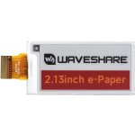 Waveshare 2,13" e-Paper displej (G), bez desky, 250 × 122, čtyřbarevný – Zboží Živě