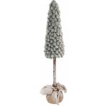 Clayre & Eef Vánoční dekorace jehličnatý stromek v jutě Ø 18*78 cm – Hledejceny.cz