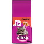 Whiskas Adult hovězí 2 x 14 kg – Zbozi.Blesk.cz