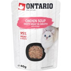 Ontario Kitten Soup Chicken Carrot & Rice 40 g