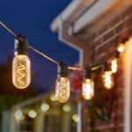 SMART GARDEN LED solární světelný řetěz Vintage 365 8 světel sklo 1009503 – Hledejceny.cz