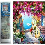 Norimpex Diamantové malování Schody nad mořem 30 x 40 cm – Hledejceny.cz
