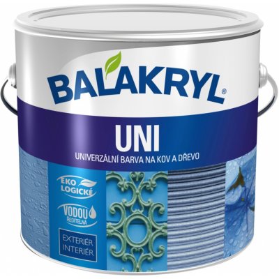 Barvy a laky Hostivař akryl Uni mat 0100 2,5 kg bílá – Zbozi.Blesk.cz
