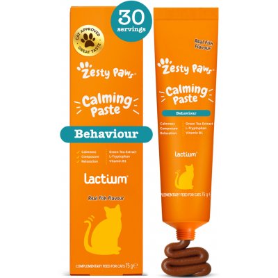 Zesty Paws Calming Paste funkční doplněk stravy pro kočky na klid a pohodu 75 g – Hledejceny.cz