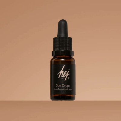 Hej Organic Hej Organic+ sun drops pro opálený efekt 15 ml – Zboží Dáma