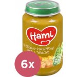 Hami Hráškovo kukuřičné pyré s telecím 6 x 200 g – Zboží Dáma