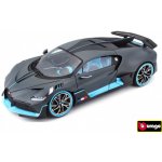 Bburago Bugatti Divo stříbrná 1:18 – Hledejceny.cz