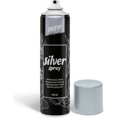 UNIPAP spray 150 ml dekorační stříbrný 8886215 262673 – Zboží Mobilmania