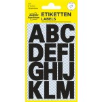 Avery Zweckform 3784 Samolepicí písmenka, fólie, 25 mm, 28 ks, černé – Hledejceny.cz