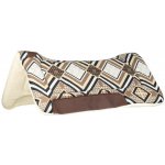 POOLS Westernová podsedlová deka Dakota Eco Wool grey brown gold – Sleviste.cz