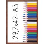 Tradag Rámeček Polaris hnědý 29,7x42 - A3 – Zboží Živě