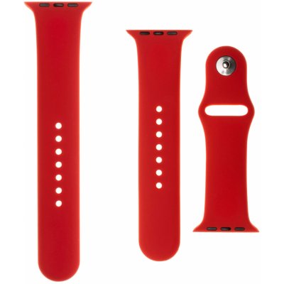 FIXED Silicone Strap na Apple Watch 38/40/41 mm červený FIXSST-436-RD