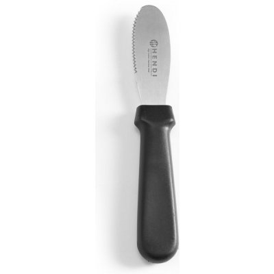 Hendi Zoubkovaný nůž na mazání Černá L 210 mm
