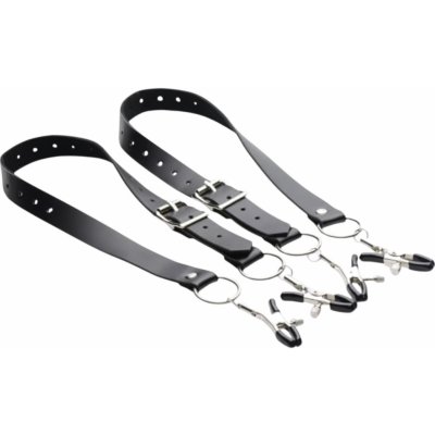 XR Brands černé svorky na stydké pysky – Zboží Dáma