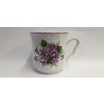 Český Porcelán Hrnek KAREL fialky 300 ml – Hledejceny.cz
