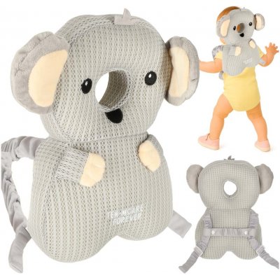 KIK Bezpečnostní batoh Koala - ochranný polštář s opěrkou hlavy pro učení chůze – Hledejceny.cz