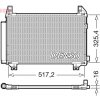 Autoklimatizace a nezávislé topení Kondenzátor, klimatizace DENSO DCN50107