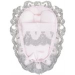 Belisima Luxusní hnízdečko s peřinkou růžové – Zboží Mobilmania