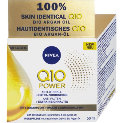 Nivea Q10 Power denní krém s Arganem 50 ml