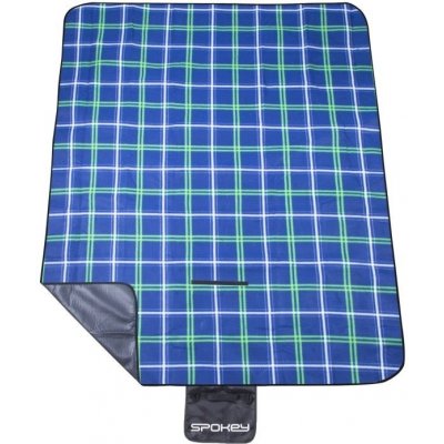 SPOKEY pikniková deka Checkered 150 x 180 modrá – Zboží Mobilmania