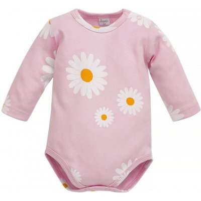 PINOKIO Body dlouhý rukáv Daisy RŮŽOVÁ – Zboží Mobilmania