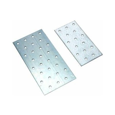 Deska spojovací pozinkované, otvory pr. 3 mm/5mm 160 x 380 x 2 mm - hobby balení, balení 1 ks – Hledejceny.cz