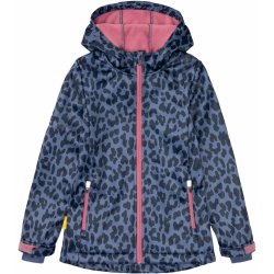 Rocktrail dívčí softshellová bunda leopardí vzor