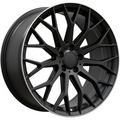 Racing Line YS1180 8x19 5x112 ET32,5 matt black polished rim – Hledejceny.cz