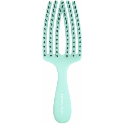 Olivia Garden Fingerbrush Kids dětský kartáč na vlasy mátový – Zboží Dáma