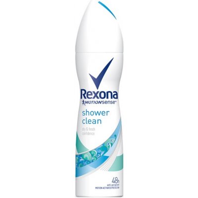 Rexona Shower Clean deospray 150 ml – Zboží Mobilmania