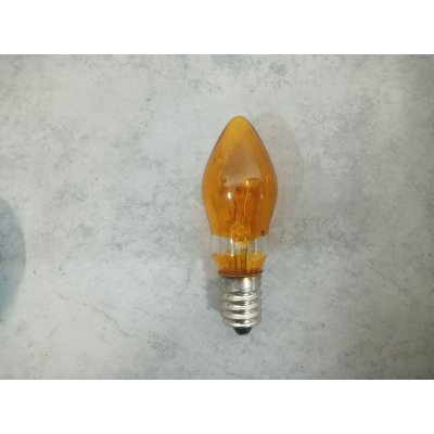DANAPO Vánoční žárovky náhradní svíčky 14V E14 5W barevné Varianta: oranžová