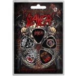CurePink: | Kytarová trsátka Slayer: Demonic set 5 kusů (15 x 11 cm) [PP040]