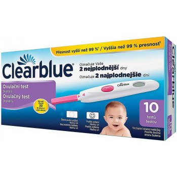 Glynn Aesthetics Clearblue digitální ovulační test 10 ks