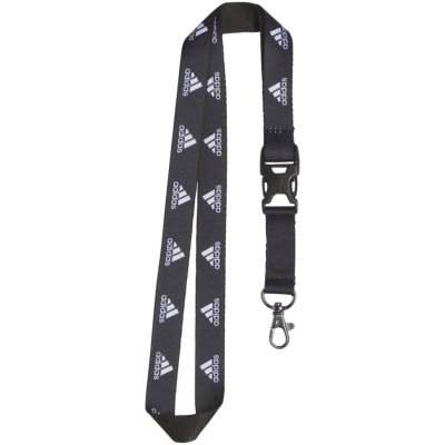 Šňůrka na krk adidas LANYARD W černé IK4777 – Zboží Mobilmania