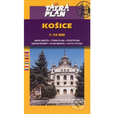 Košice mapa mesta 1: 15 000 – Zbozi.Blesk.cz