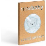 New Baby Kojenecká soupravička do porodnice Sweet Bear modrá – Zboží Mobilmania