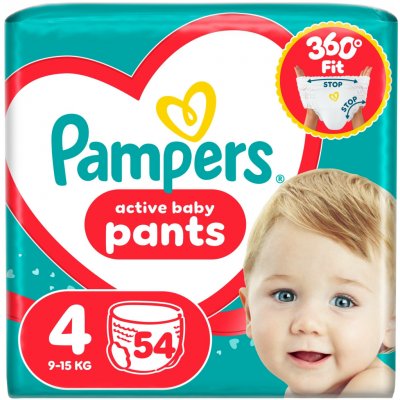 Pampers Active baby 4 54 ks – Hledejceny.cz
