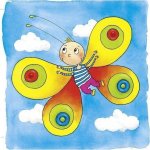 Goki motýl vývojové vrstvené puzzle – Zboží Mobilmania